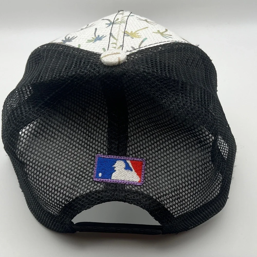 LA Baseball Cap Iridescent Palm Tree Design